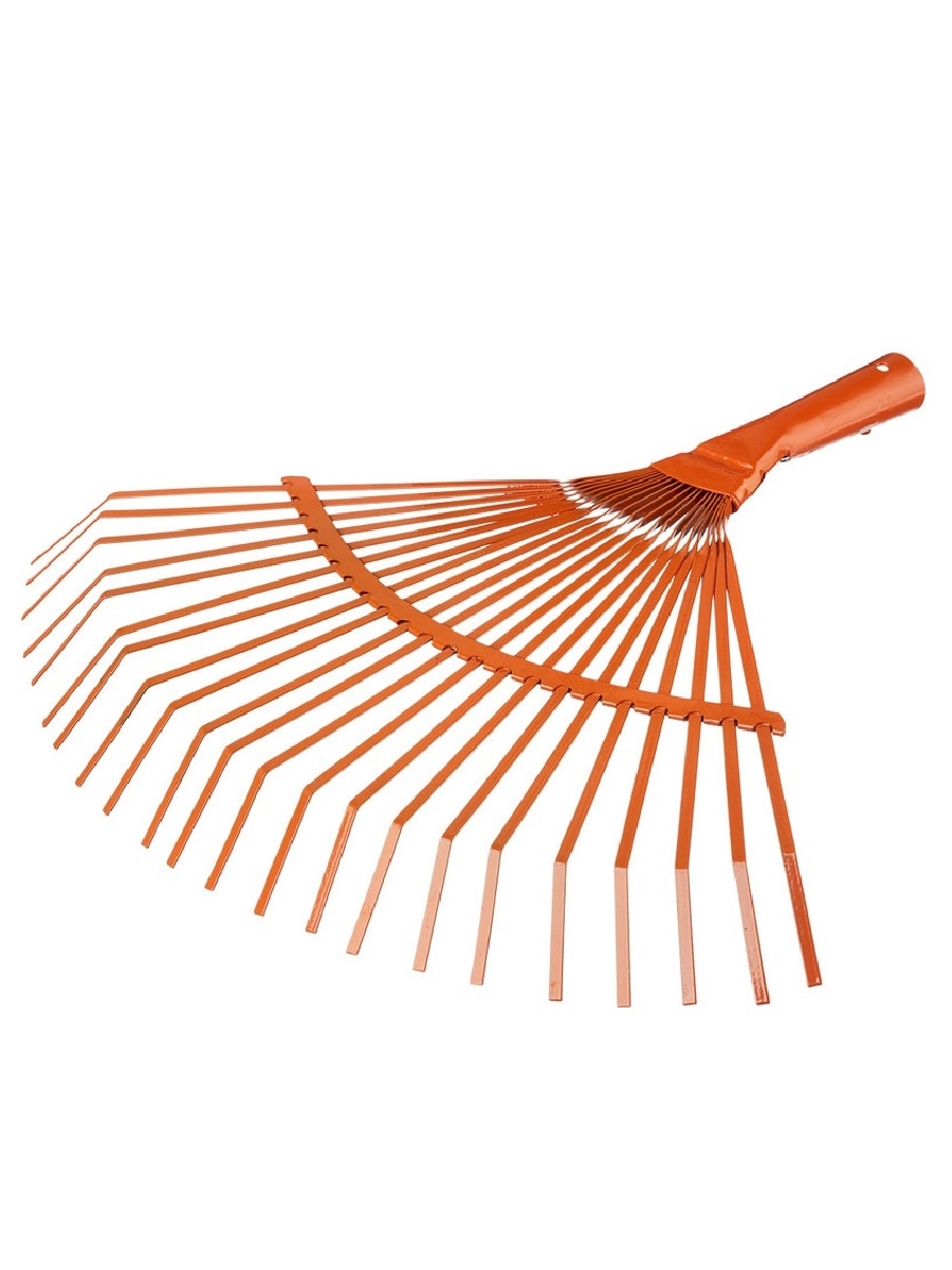 Грабли веерные ПЛАСТИНЧАТЫЕ СТАНДАРТНЫЕ ВК метал 22 зуба