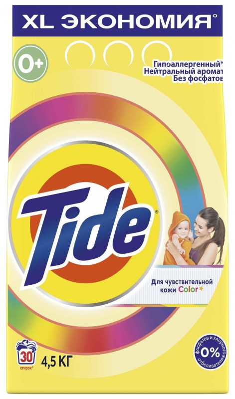 Стир.порошок Тайд-автомат, 4.5кг ДЕТСКИЙ