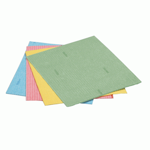 ВИЛЕДА Салфетка-губка Веттекс Классик 18х20см красная / 111685/111665