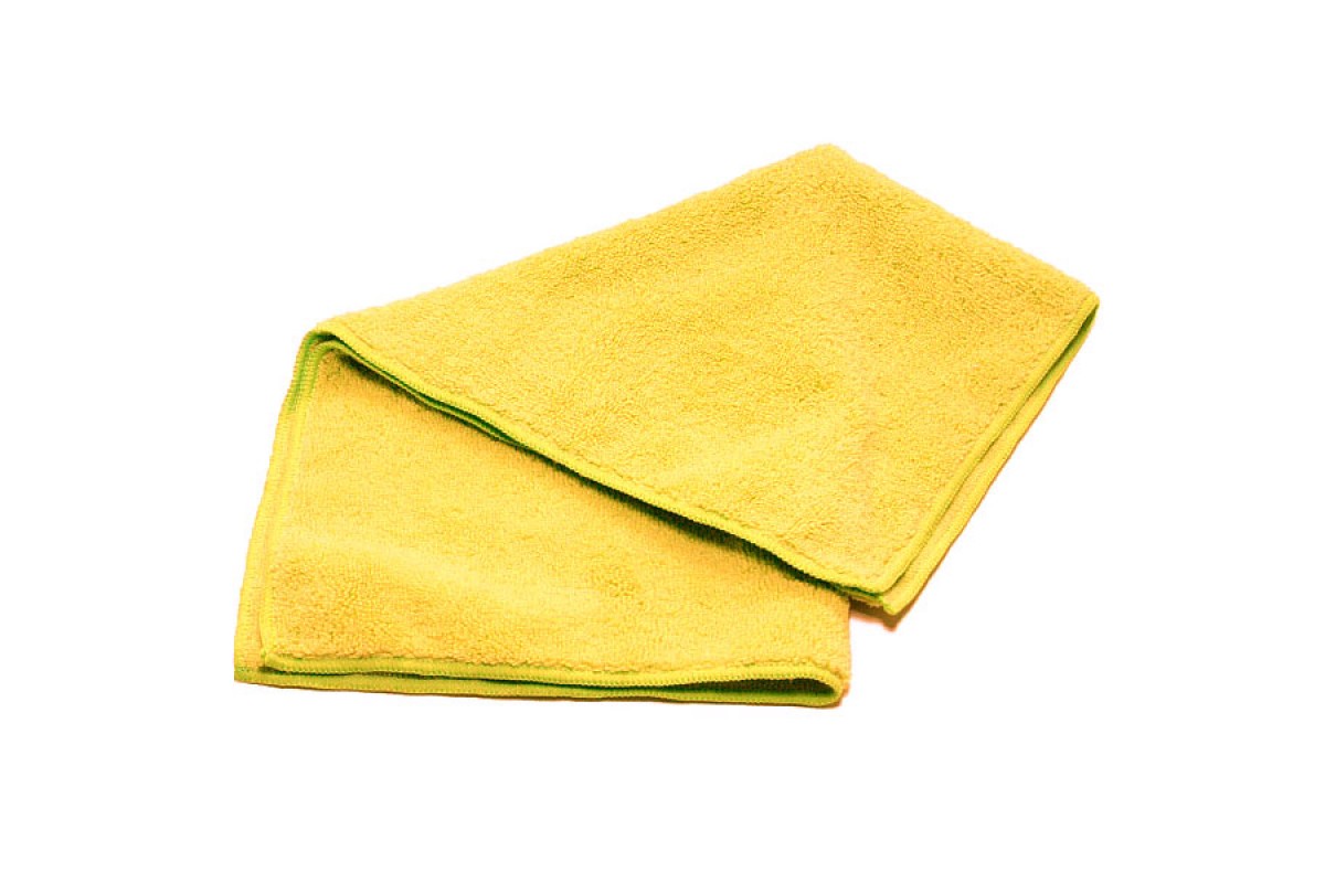 Салфетка для мебели из микрофибры 30*30 ВИТРАЖ | ЖЕЛТАЯ