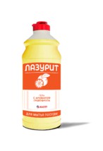 Средство для мытья посуды Лазурит-гель 500 мл  с дозатором ГРЕЙПФРУТ