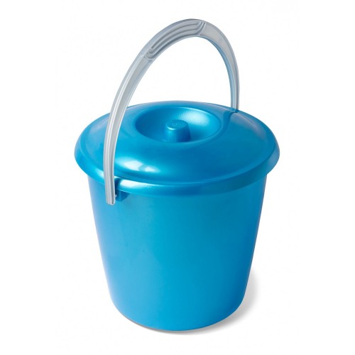 Ведро пластмассовое 10 л с крышкой