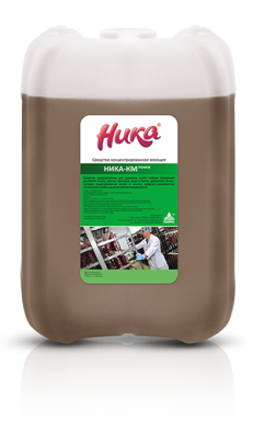 НИКА-КМ ПЕННОЕ 6кг концентрированное высокощелочное моющее ср-во  | 4шт/кор |  ГЕНИКС