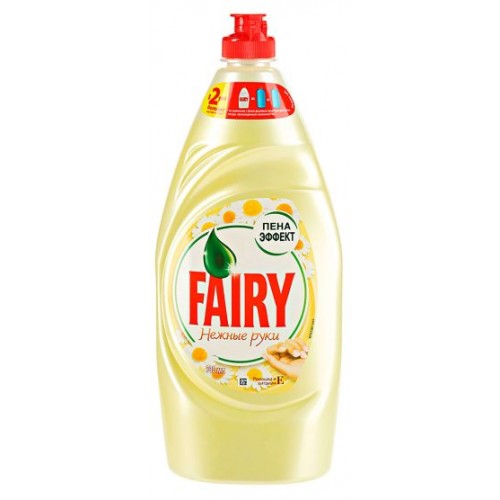 Фейри 900мл НЕЖНЫЕ РУЧКИ ромашка и витамин Е средство для мытья посуды 