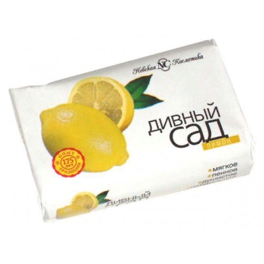 Мыло туалетное Дивный сад Лимон 90г Невская Косметика