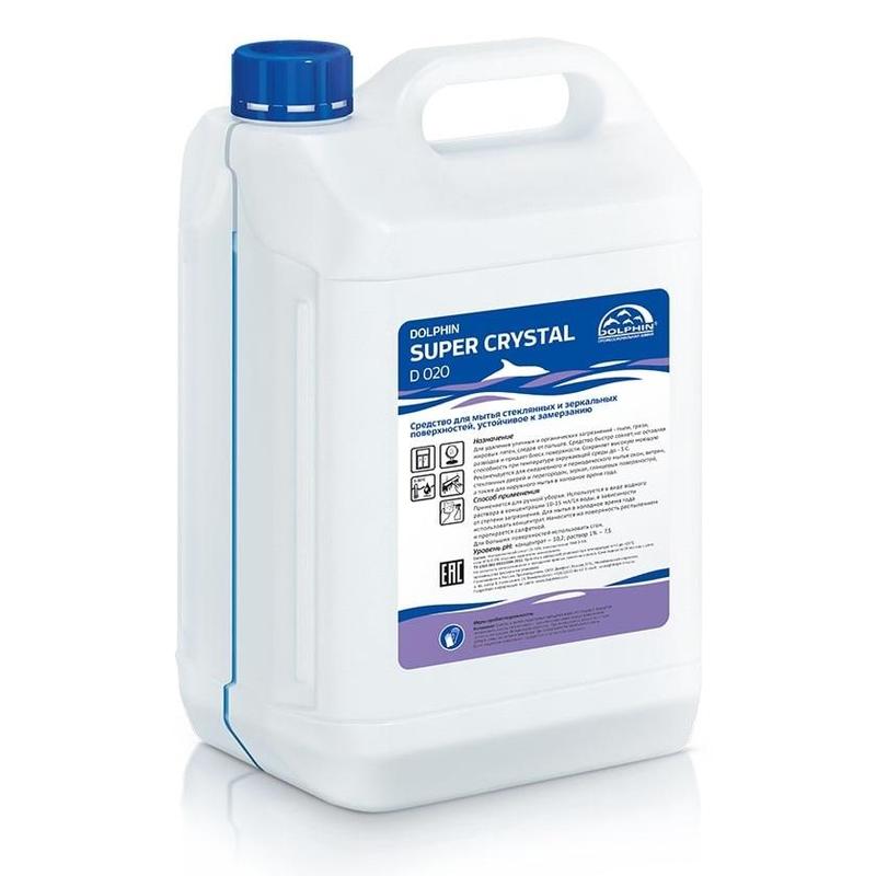 ДОЛФИН Супер Кристалл 5л концентрированное средство для мытья стекол