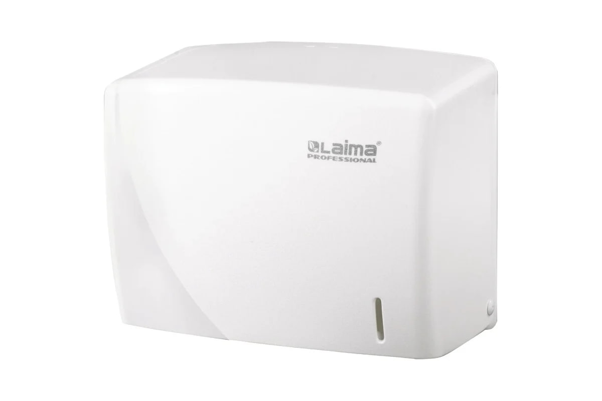 Диспенсер для полотенец V ЛАЙМА Professional Original пластик белый / 605761