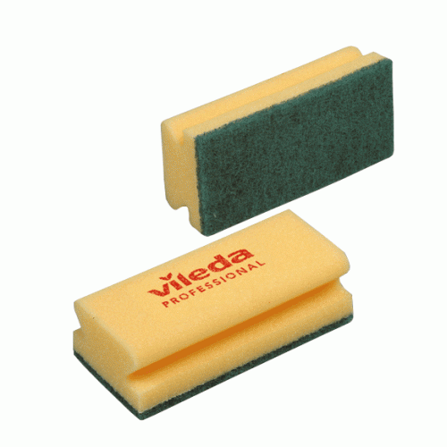 ВИЛЕДА Губка (зеленый абразив) 7х15см 101397/101404