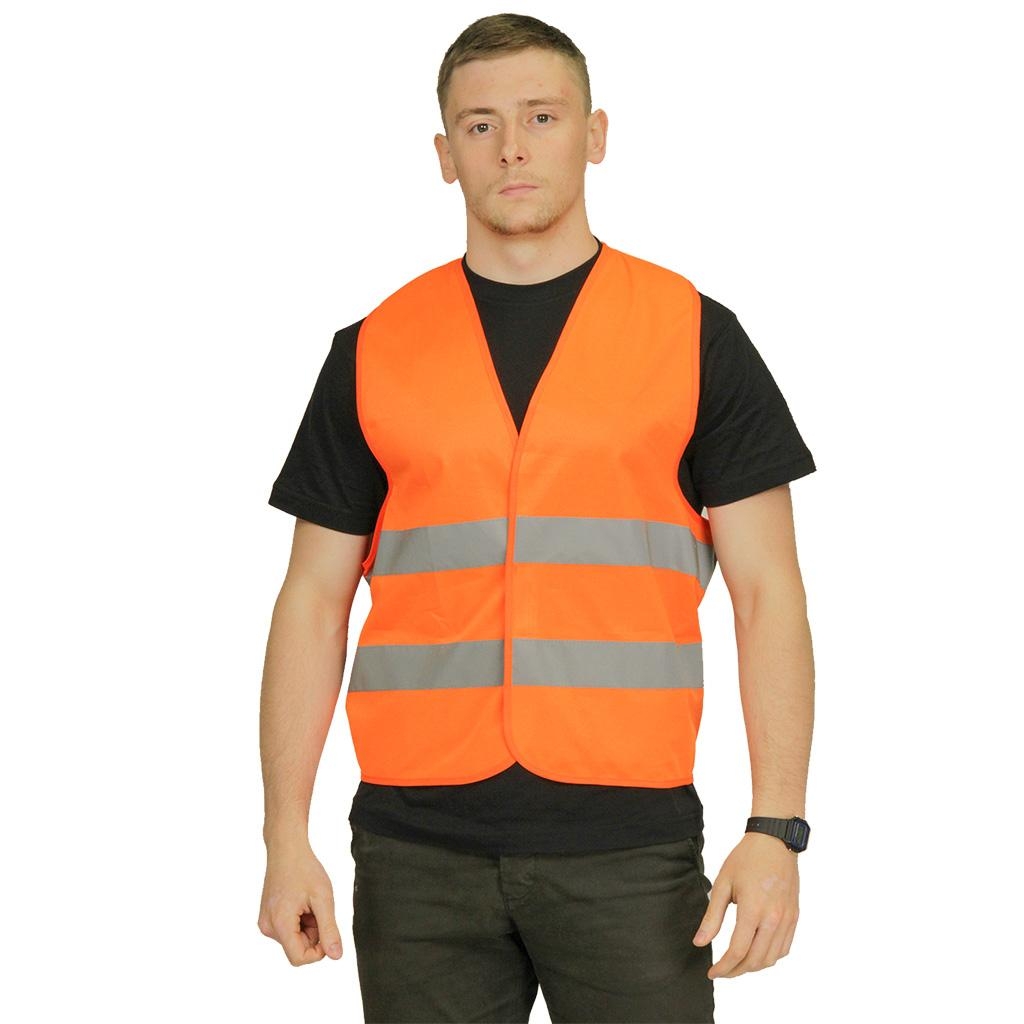 Жилет сигнальный СОП-2  оранж. р. XXL