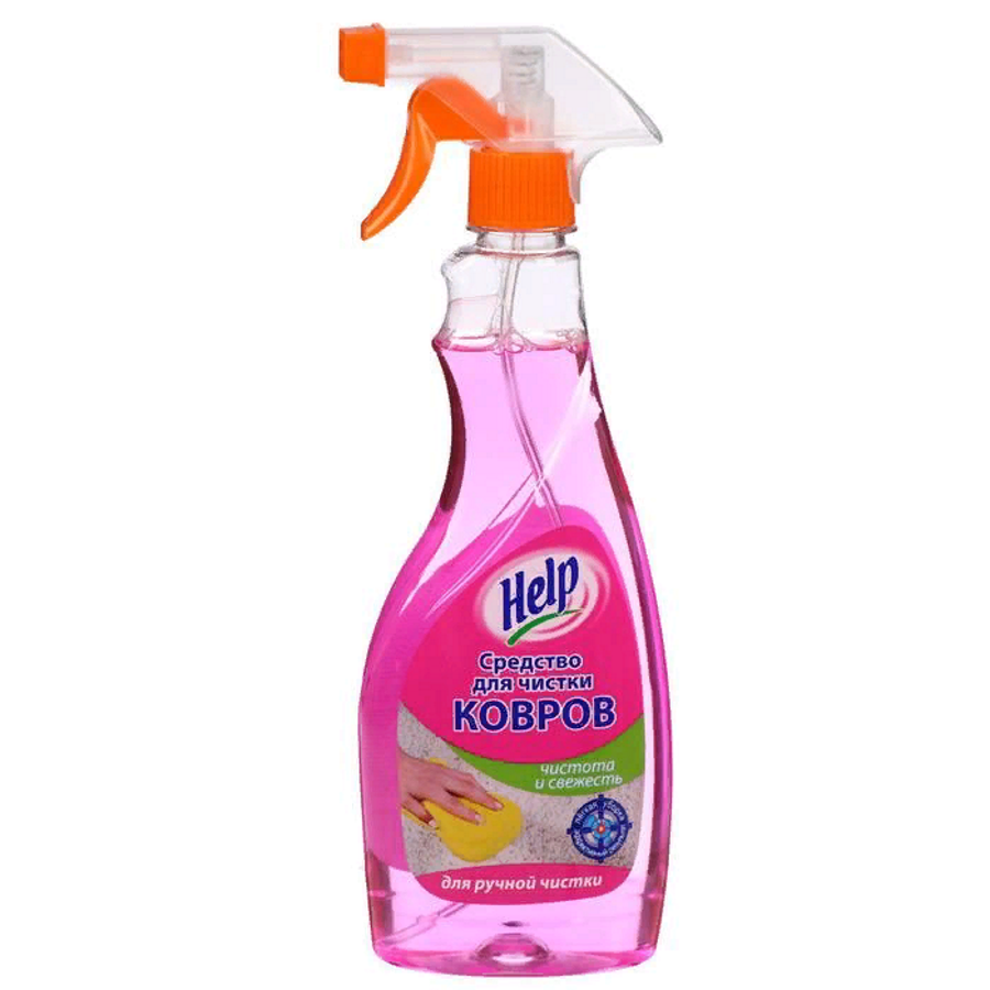 Хелп 500мл ср-во для чистки ковров с распылителем
