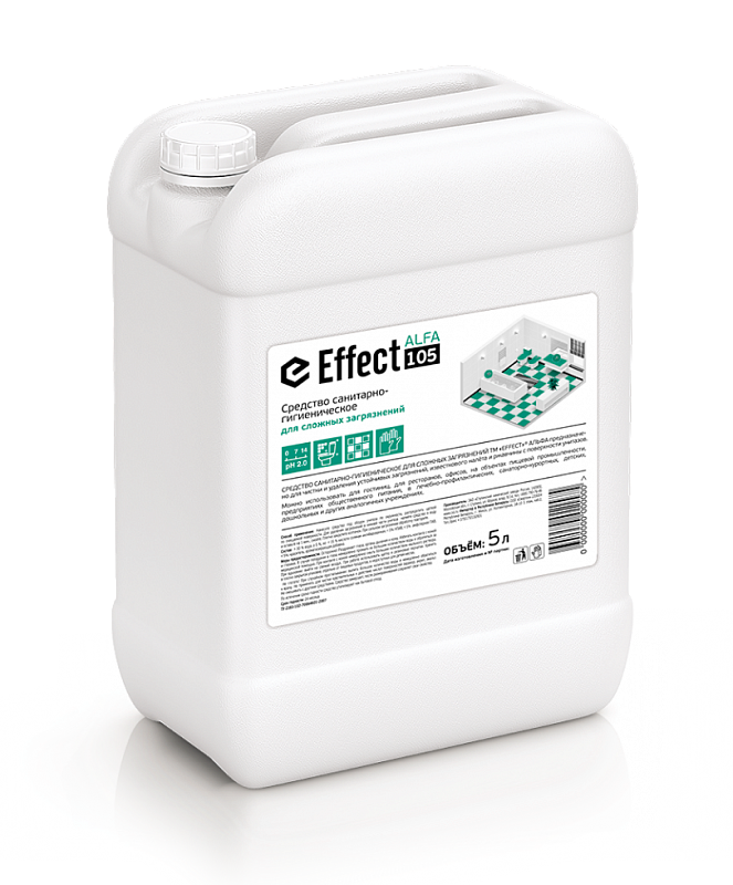 ЭФФЕКТ Альфа-105 5л от сложных загрязнений