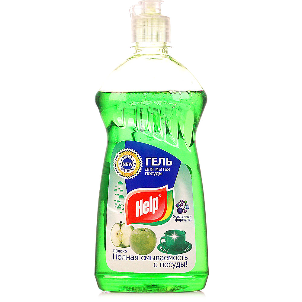 Средство для мытья посуды Хелп-гель 500мл