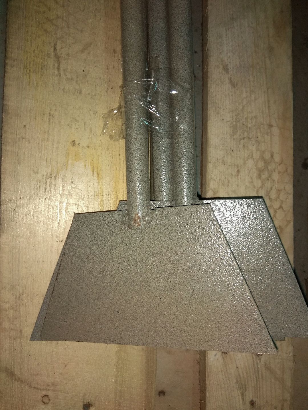 Ледоруб-скребок с металлической ручкой 120*150мм