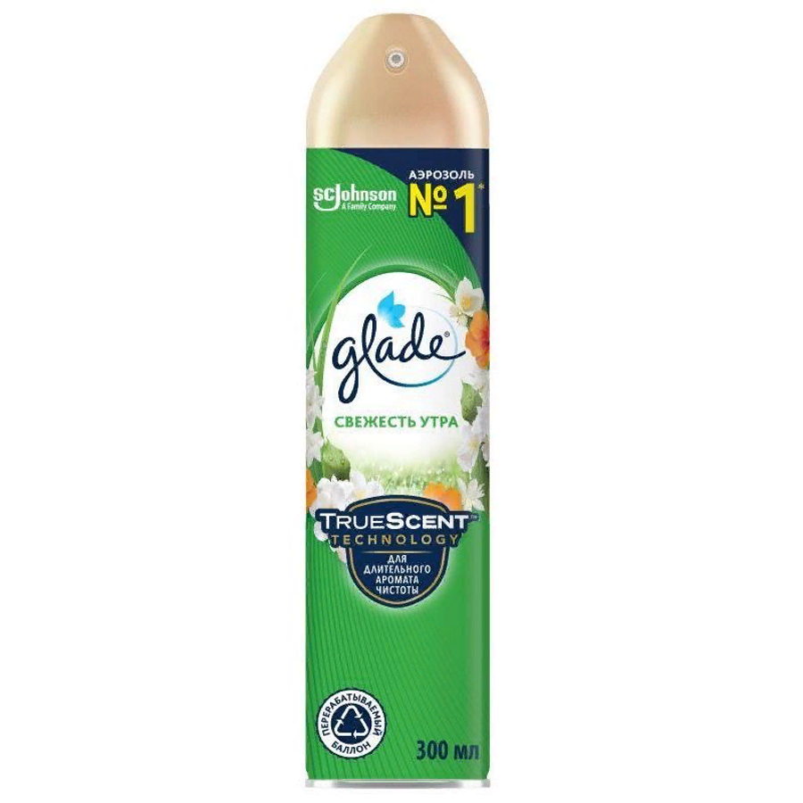 Освежитель воздуха Глейд СВЕЖЕСТЬ УТРА 300мл 