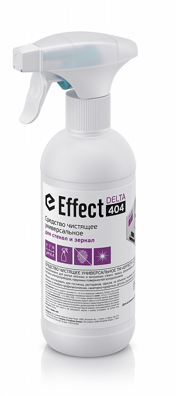 ЭФФЕКТ Дельта-404 500мл универсальное для стекол и зеркал 