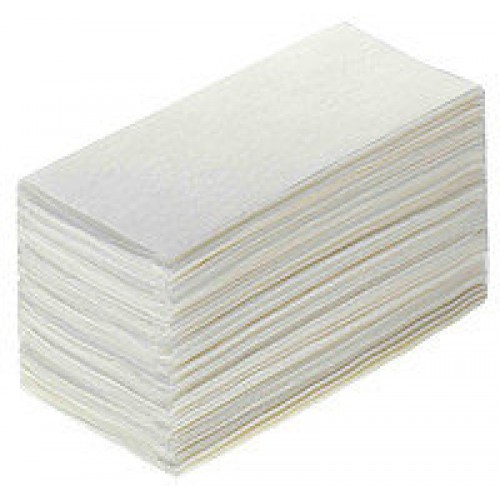 Полотенца бумажные 1сл. 250л 22,5х23см \ 25гр \ V \СВЕТЛО-СЕРЫЕ \ МАКУЛАТУРА