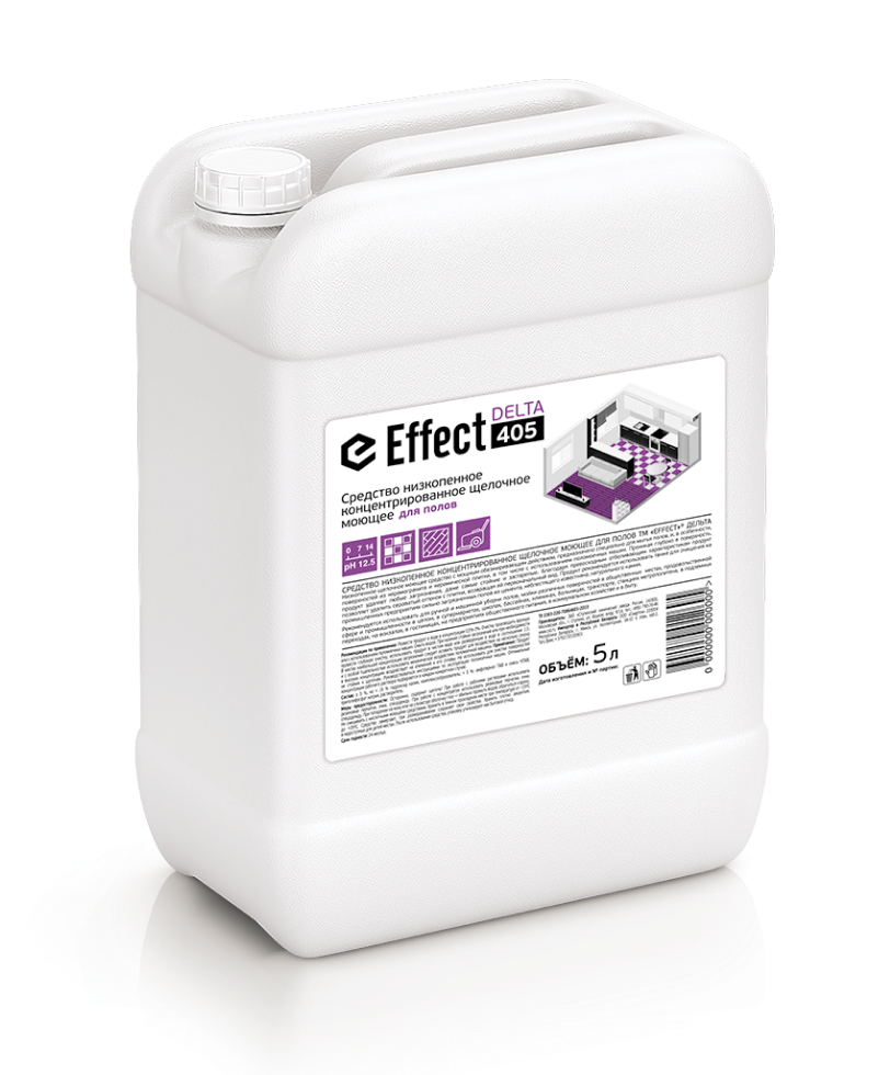 ЭФФЕКТ Дельта-405 5л средство конц.моющее низкопенное щелочное для полов
