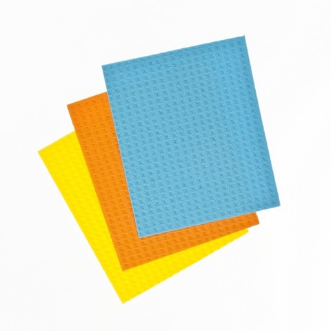 Салфетки для мебели  прорезиненная 3 шт/пач