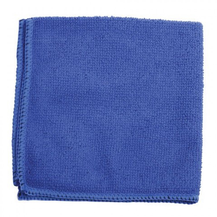 Салфетка для мебели из микрофибры 30*30 ВИТРАЖ | СИНЯЯ