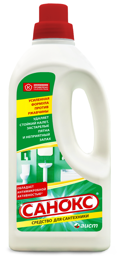 Санокс 1,1л ср-во от ржавчины, известковых, органических отложений