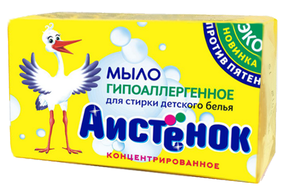 Мыло хозяйственное Аистенок  200г  72%