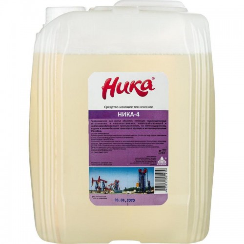 НИКА-4 техническое моющее средство 5л