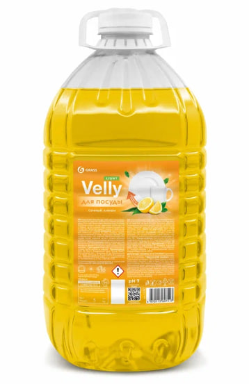 ГРАСС Велли Лимон 5кг средство для мытья посуды ПЭТ