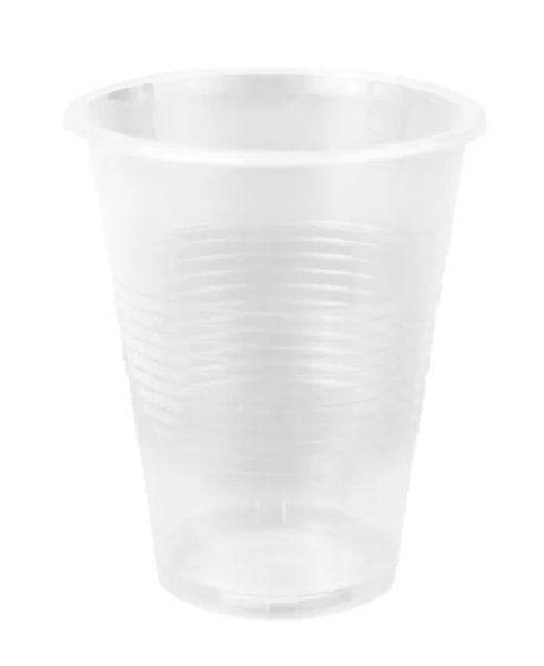Стакан одноразовый прозрачный 200мл Интеко 200шт/уп