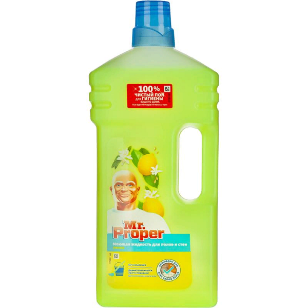 Мистер Пропер Лимон 1,5л средство для пола