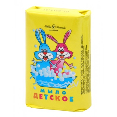Мыло туалетное ДЕТСКОЕ 90г Невская Косметика