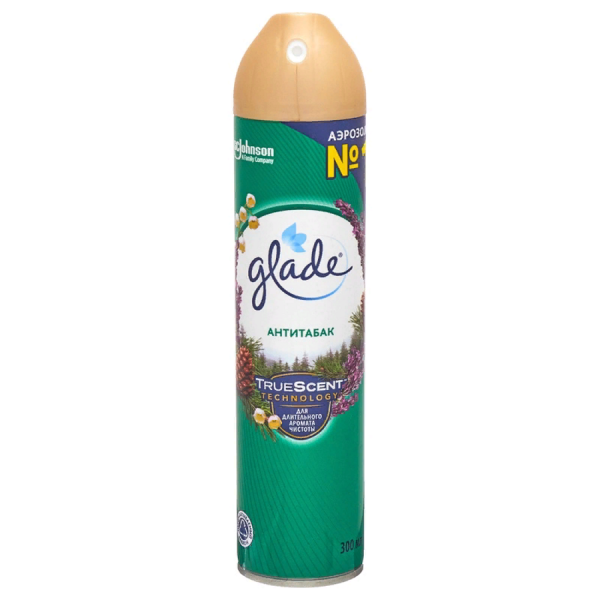 Освежитель воздуха Глейд АНТИТАБАК 300мл 