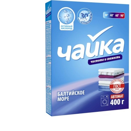 Стир.порошок Чайка-автомат  400 гр УНИВЕРСАЛ БАЛТИЙСКОЕ МОРЕ