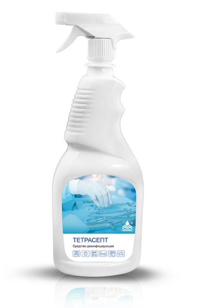 ТЕТРАСЕПТ дезинфицирующее средство 1л