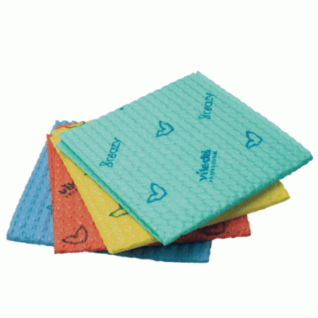 ВИЛЕДА Салфетка Бризи 35,5х35см голубая | 120124/120119