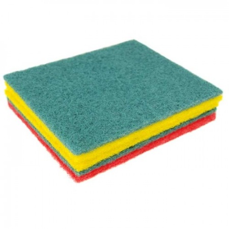 Губка для посуды Тайфун 5 шт/уп 10х12 абразивная