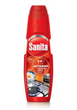 САНИТА Гель 500г АНТИЖИР МУЛЬТИСИЛА для кухонных поверхностей
