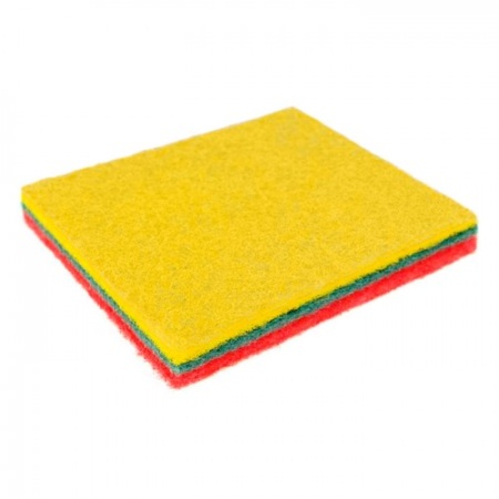 Губка д/посуды Тайфун 3 шт/уп абразив