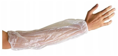 Нарукавники одноразовые п/э 100шт/уп