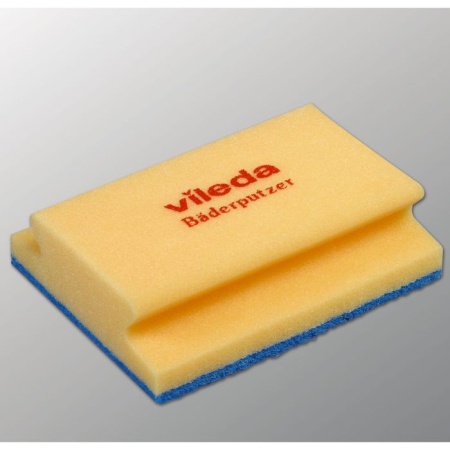 ВИЛЕДА Губка для ванной (син.абразив) 13х16,5см/535895