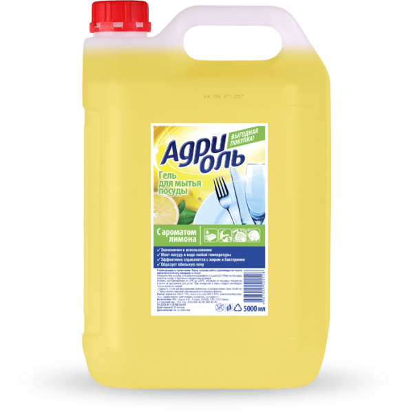 Средство для мытья посуды Адриоль 5л