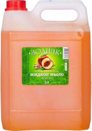 Мыло жидкое Зодиак Персик 5л АМС