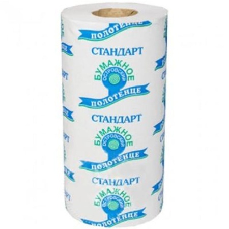 Полотенца бум. Островский стандарт 1сл серые 35м