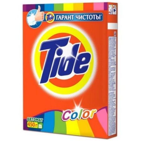 Стир.порошок Тайд-автомат, 450 г КОЛОР