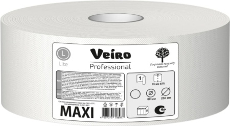 Бумага туалетная 1сл 420м  СВЕТЛО-СЕРАЯ без перфорации СЫКТЫВКАР