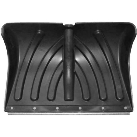 Лопата  пластм. д/снега 465*340 с планкой | без черенка | Д-40 | №2 КРЕПЫШОК