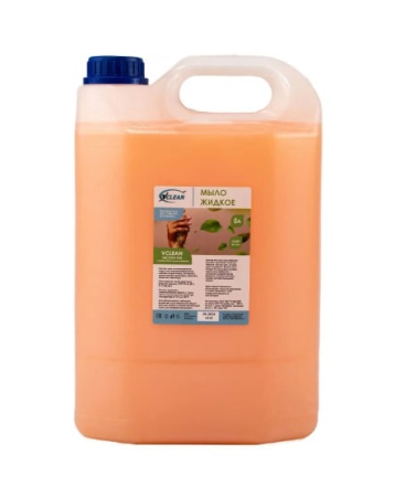 Мыло жидкое 5л VCLEAN Чистота рук с антибактериальным эффектом тв.канистра