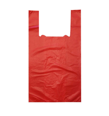 Пакет-майка 25*40 розовый 100шт/упак