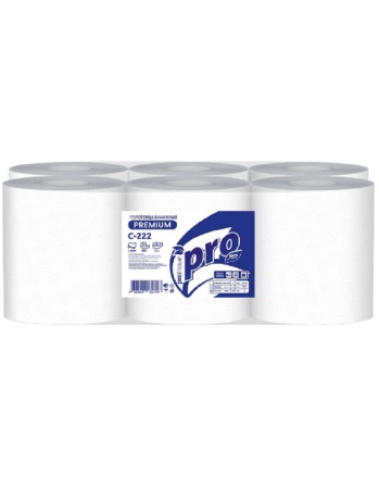 Полотенца бумажные 2сл. 150м целлюлоза 100% белые ПРО | СЯСЬ