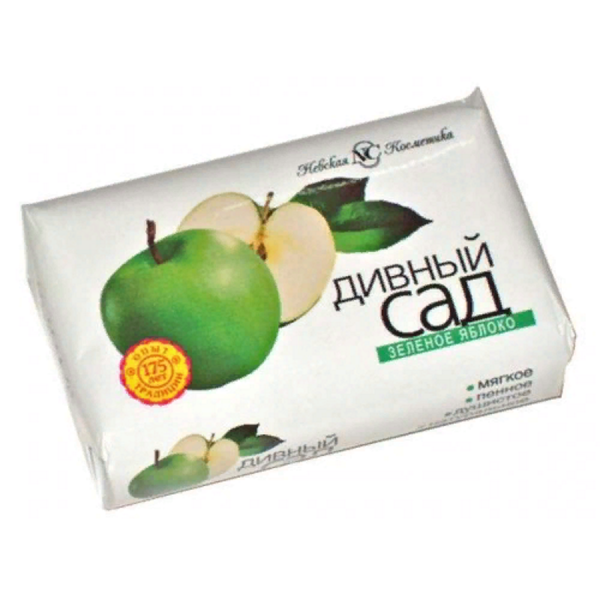 Мыло туалетное Дивный сад Яблоко 90г Невская Косметика