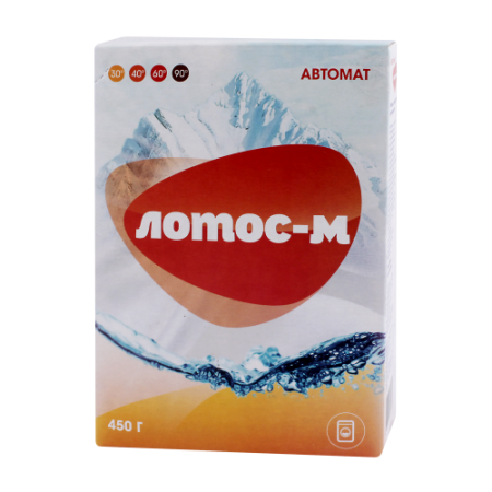 Стиральнй порошок Лотос-М-автомат 450г